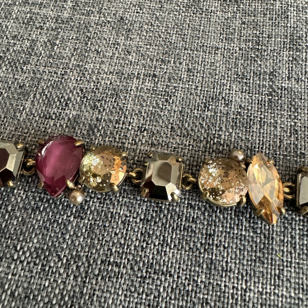 Chloe and Isabel jewel/gold tone bracelet - Picture 2 of 4